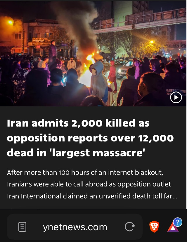 BenGrunfeld's tweet photo. This must stop NOW!
@realDonaldTrump  please intervene. These were unarmed protestors. You cannot let such a hideous act go unanswered. You promised to respond if Iran did this! https://t.co/cOJeRol1PG