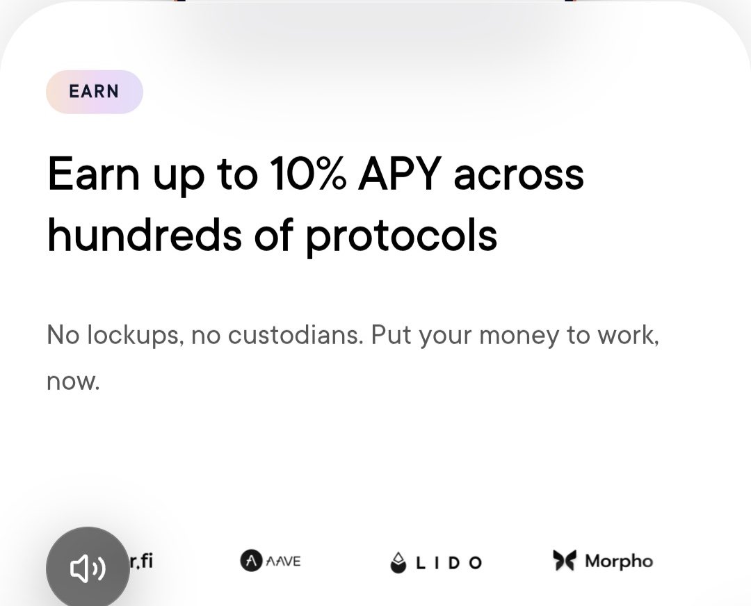 0xJoshxbt's tweet photo. Sounds like **Veera** (@On_Veera) is making DeFi feel effortless deposit USDC, get a yield-bearing token that auto-compounds block-by-block, no lockups or custodians, all through proven protocols like Aave, Morpho, and Lido integrations. https://t.co/FPhLtBBW67