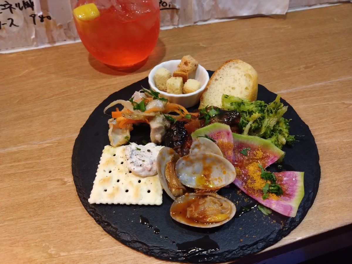 昨日は飲みに行ったりなどした