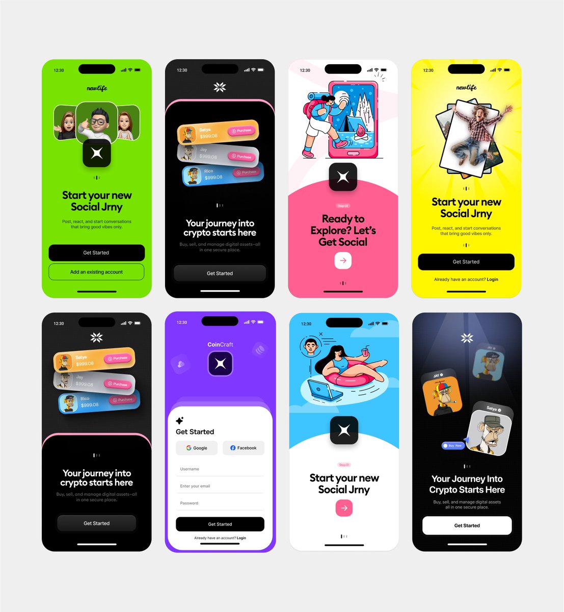 jaydwivedi's tweet image. Onboarding Desingns of Kree8 Studio