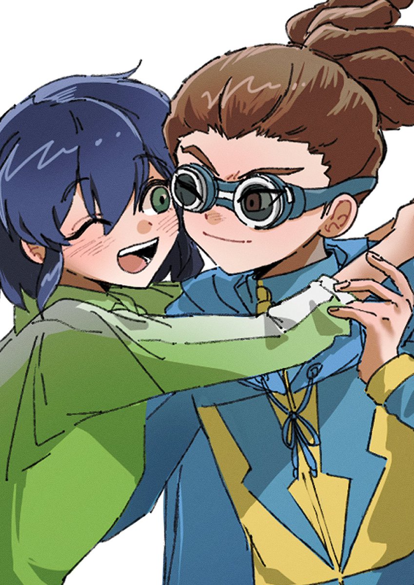 2dnamzazoa's tweet image. 오빠동생☺️ #イナイレ