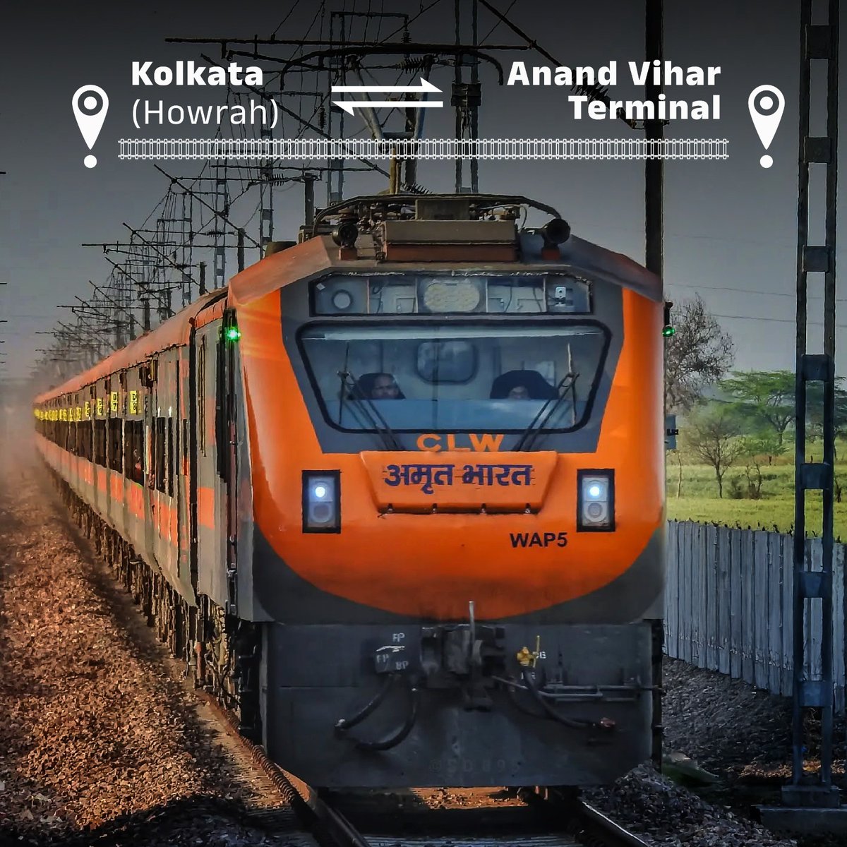 8️⃣ Connecting West Bengal <=> New Delhi
