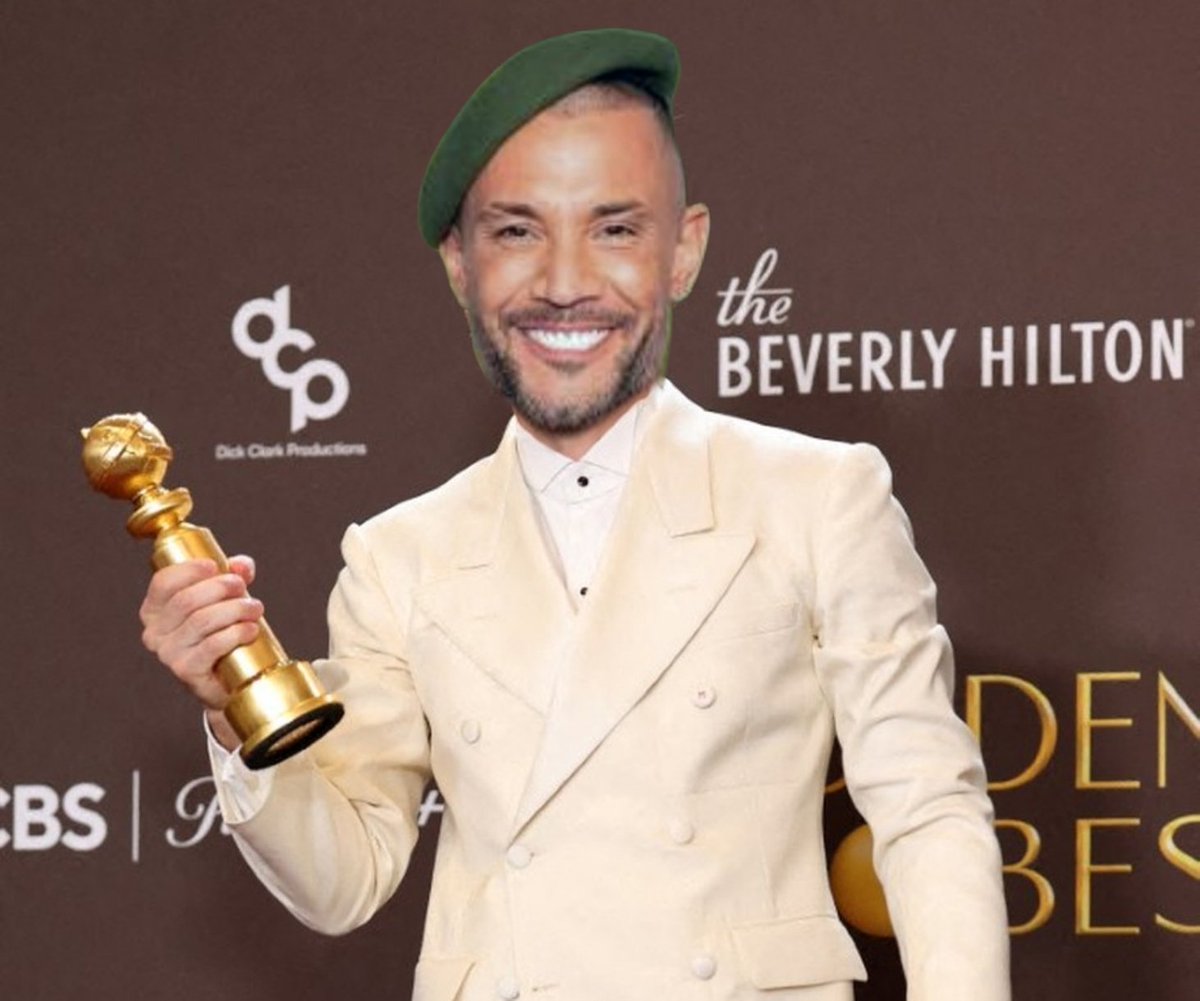 E o globo de ouro para melhor actor de série dramática vai para ... 
#1companhiatvi