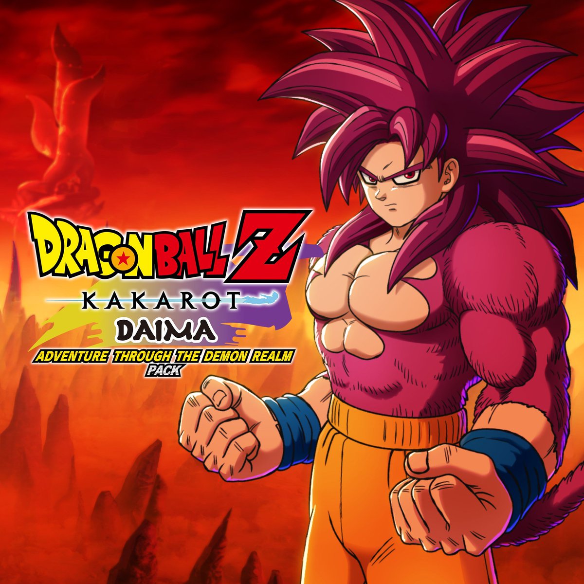 Nueva ilustración de Goku SSJ4 para el DLC de Daima.