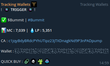 TrackingWallets's tweet image. Another clean 105x+ on $Bummit, #Bummit   

7K -&amp;gt; 741K = 105x+ 💸

Providing only the best to our users every single day!