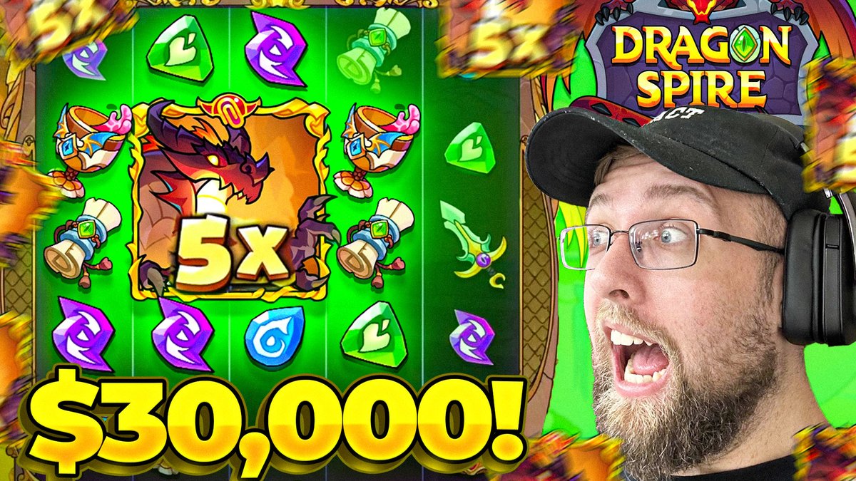 TactRewards's tweet image. THE NEW DRAGONSPIRE SLOT IS INSANE… $15,000 BONUS TURNED INTO $30,000!

💸$20 STAKE DEPOSIT VIDEO GIVEAWAY 💸($10 x 2) 
Link: youtu.be/v0Zfmn3lh_g

- RETWEET THIS POST🔁 &amp;amp; LIKE♥️ 
- FOLLOW MY TWITTERS➡️ @TactRewards @TactBets 
- COMMENT ON THE VIDEO ✍️ 
- SUBSCRIBE