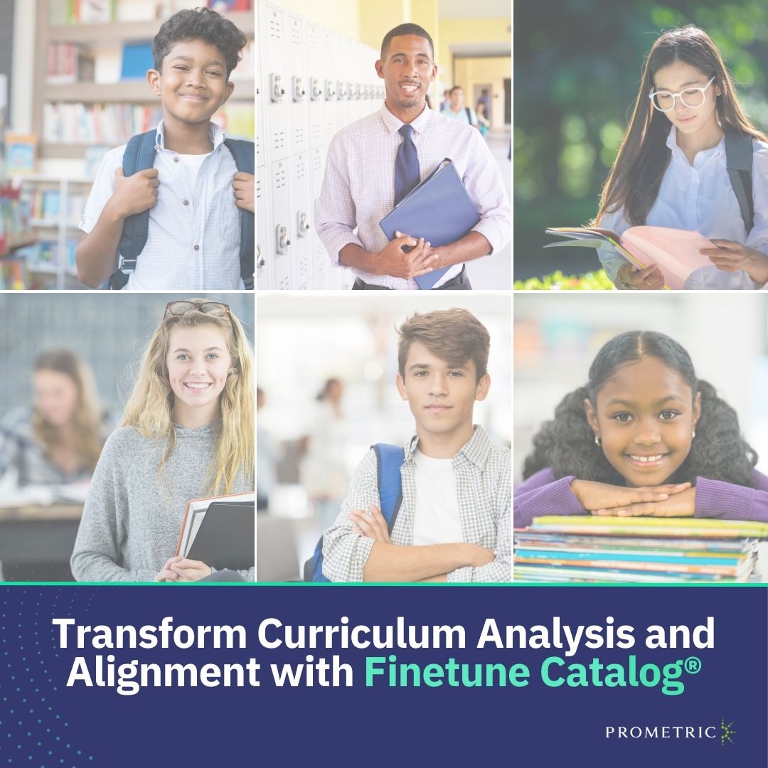 PrometricK12's tweet image. Prometric Pathways helps educators strengthen alignment between curriculum and assessment.

Finetune Catalog® uses AI to surface gaps in textbooks, materials, and assessments, driving better outcomes.

Learn more: brnw.ch/21wZ3tw

#prometric #edtech #aiineducation