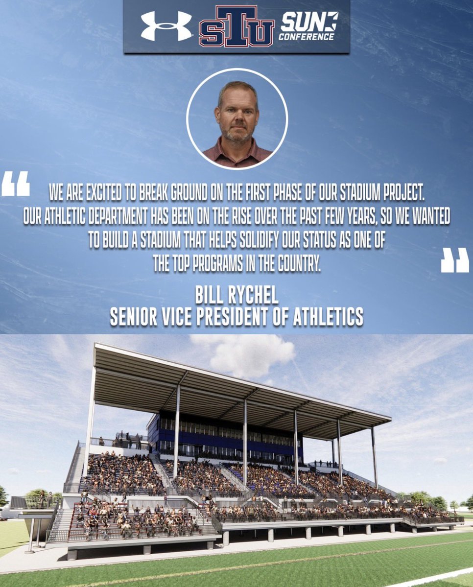 JaredCNoble's tweet image. Recruits: this is what investment looks like.

A new stadium. A rising program. A vision for championships.

The future is being built right now!!