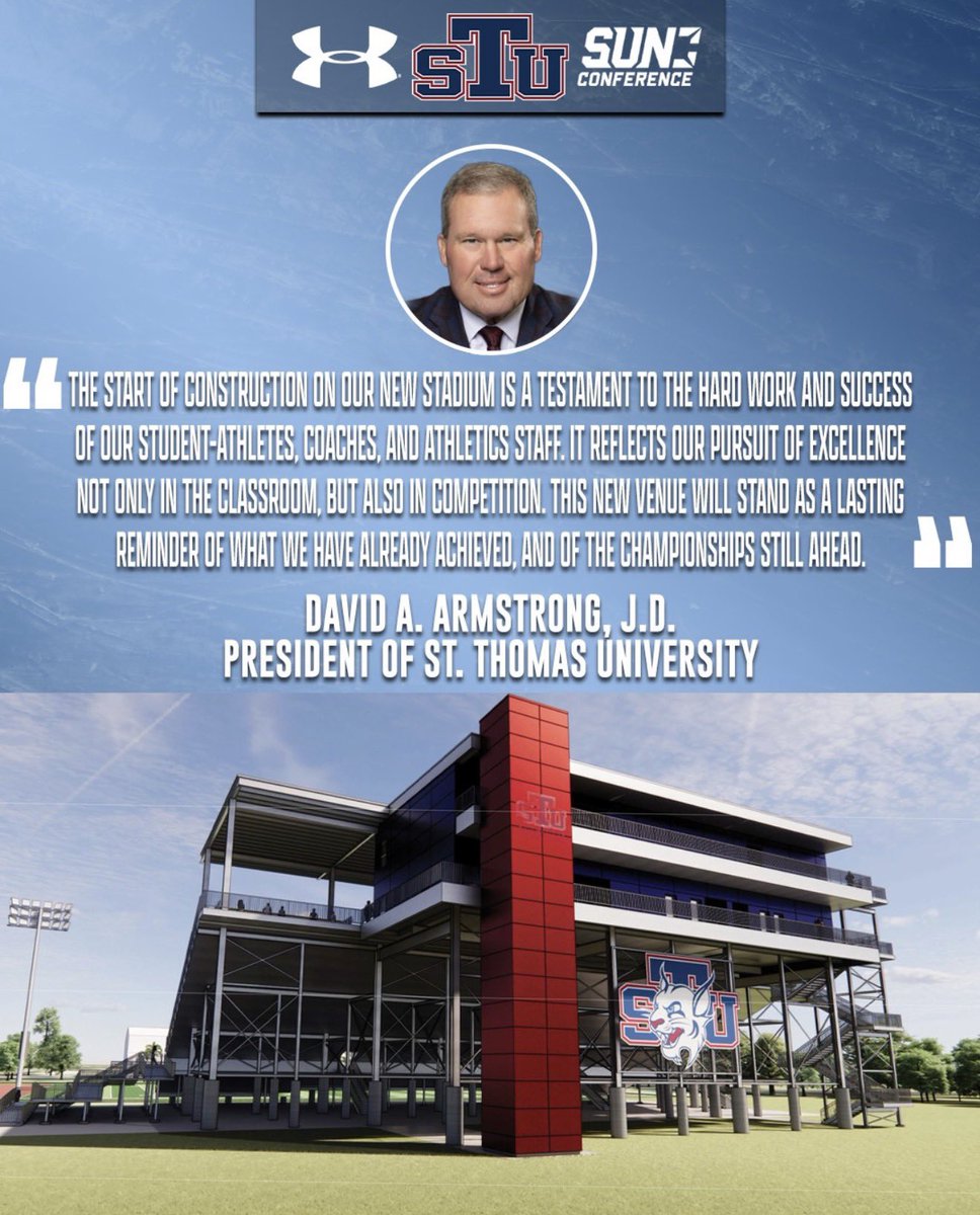 JaredCNoble's tweet image. Recruits: this is what investment looks like.

A new stadium. A rising program. A vision for championships.

The future is being built right now!!