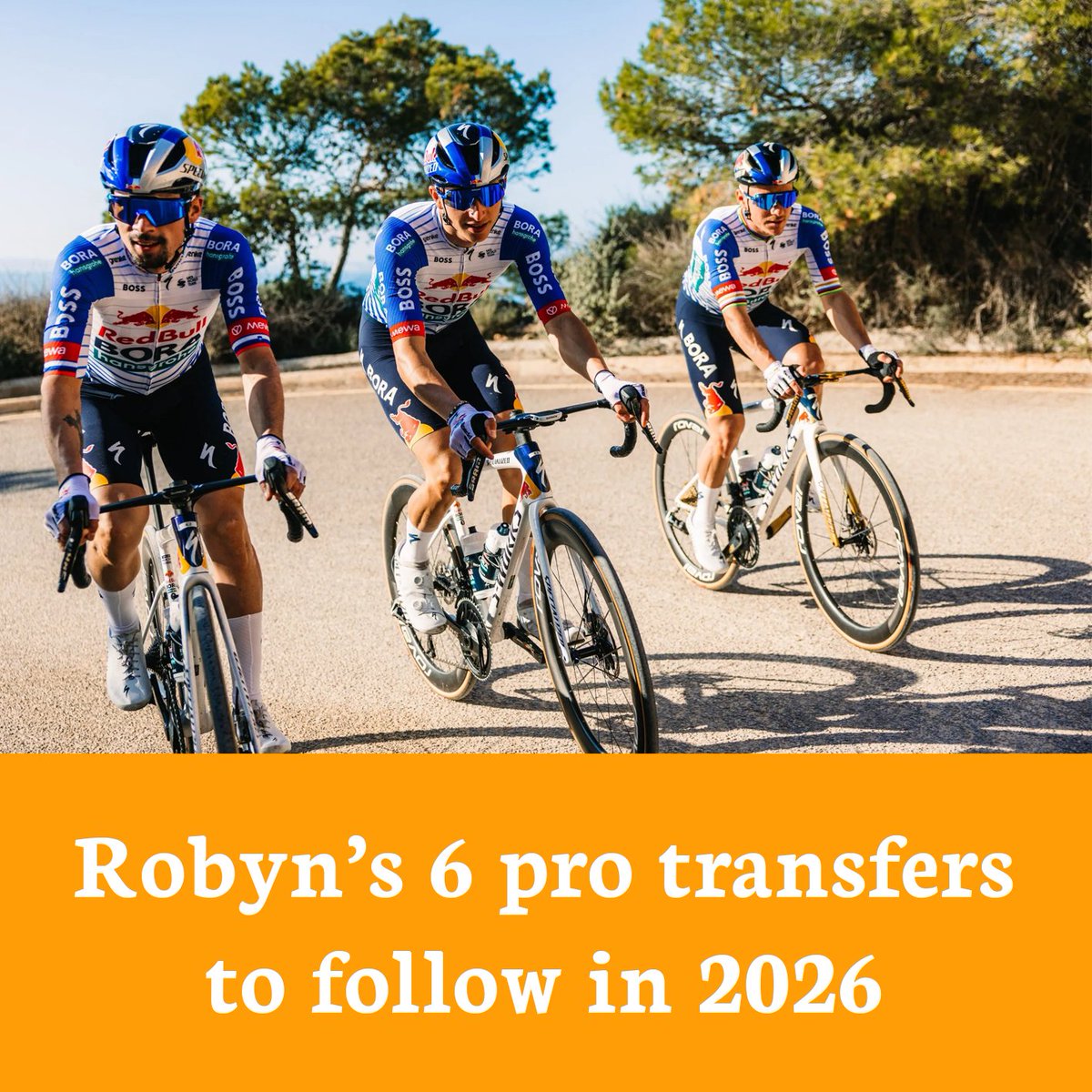 Robyn picks out what she thinks are the most intriguing transfers for the 2026 season - and the big questions that come with them.

🔗 Read more: cyclist.co.uk/in-depth/robyn…

✍️ <a href="/robyn_emz/">robyn</a>