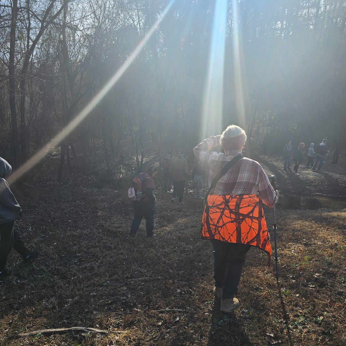 Set your out-of-office and hit the trail. 
This unseasonably nice January has us in all our @aarpoklahoma First Day Hike feels!