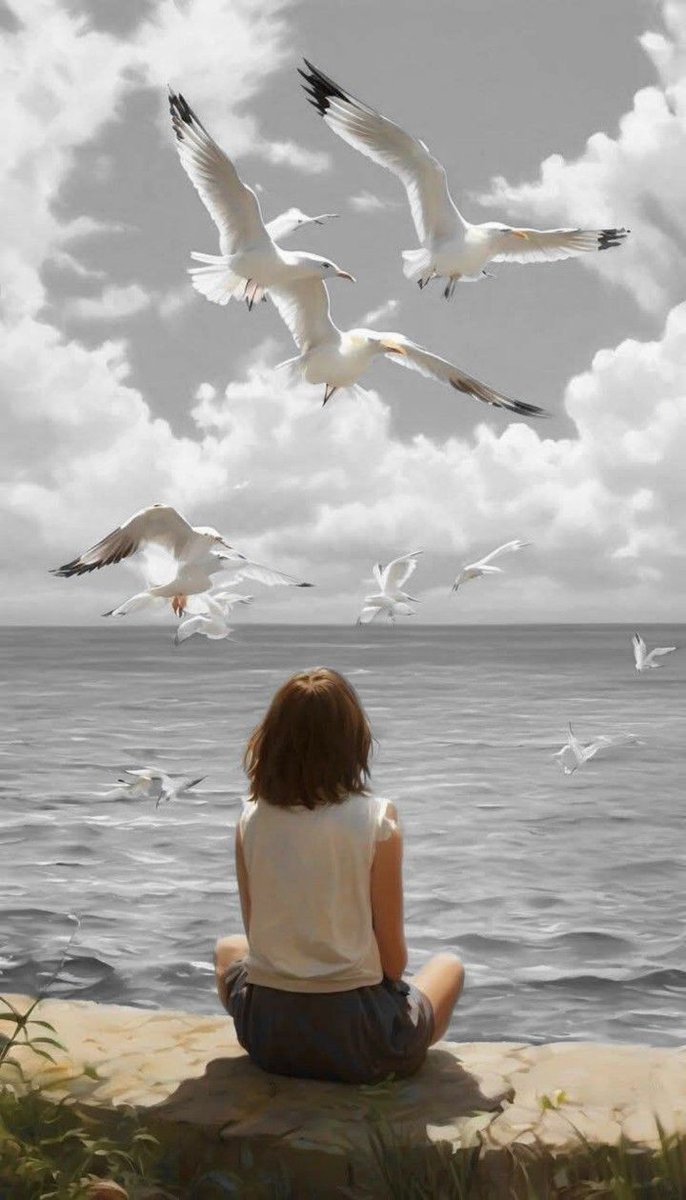 "Estoy mirando, oyendo, con la mitad del alma en el mar y la mitad del alma en la tierra, y con las dos mitades del alma miro el mundo"

~Pablo Neruda.