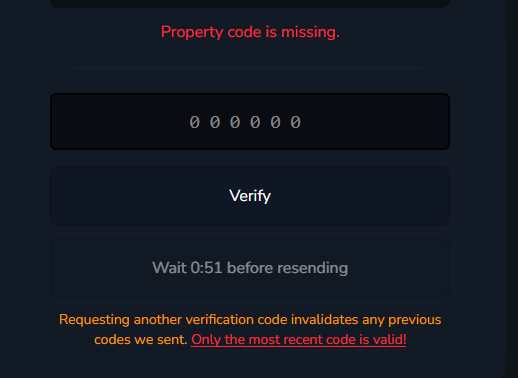 Hey <a href="/Hytale/">Hytale</a> <a href="/Simon_Hypixel/">Simon</a> 

Been trying to get a code to login on your site, but I am not getting a code through my email.