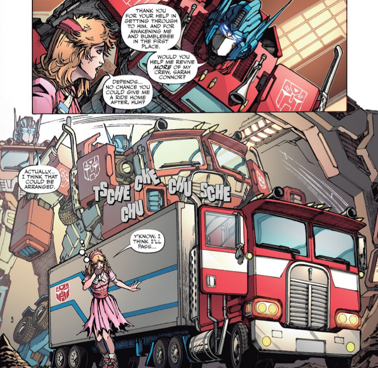 SpringSugarcake's tweet image. She's not a fan of his alt mode 😭