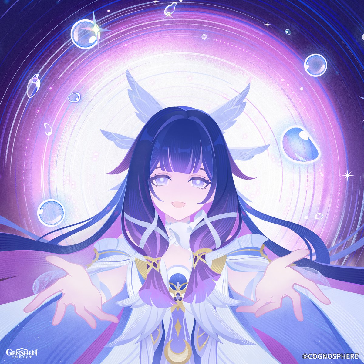 contigo no hay dolor, no hay lágrimas.

#Lunaenascenso #GenshinMoonInvitation #Colombina