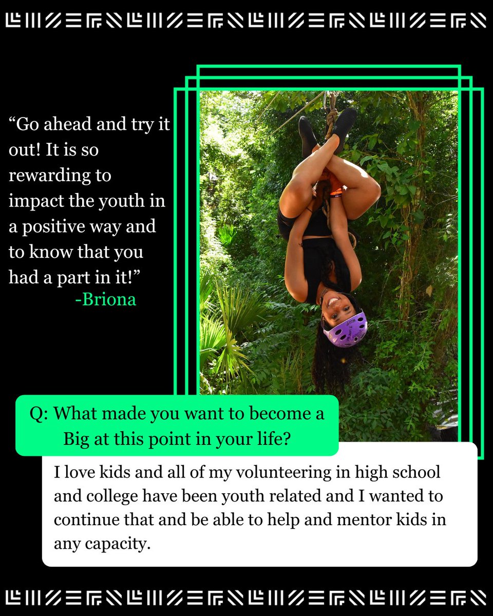 Meet Briona Thomas! 💚
She first began volunteering for us in March 2025. Briona brings both heart and brains to everything she does. 
Become a Big Today! bbbsbhm.org
#NationalMentoringMonth #nationalmentoringmonth #bbbsbhm #mentorship #bettertogether