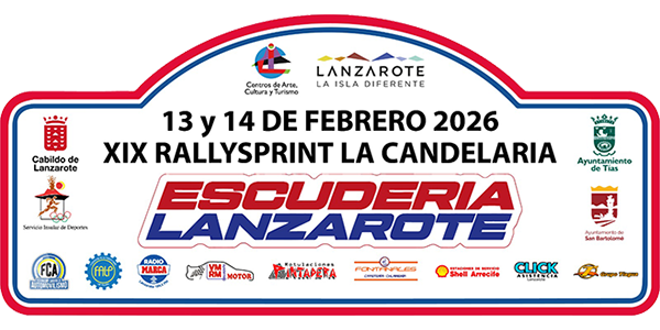 Esc. Lanzarote TiterroyGatra
Publicados datos e inscripciones online del 19 RallySprint La Candelaria
vmrm.net