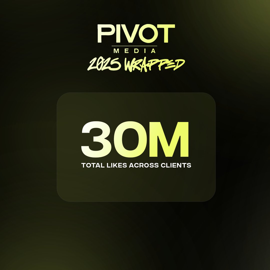 Pivot Media tweet media