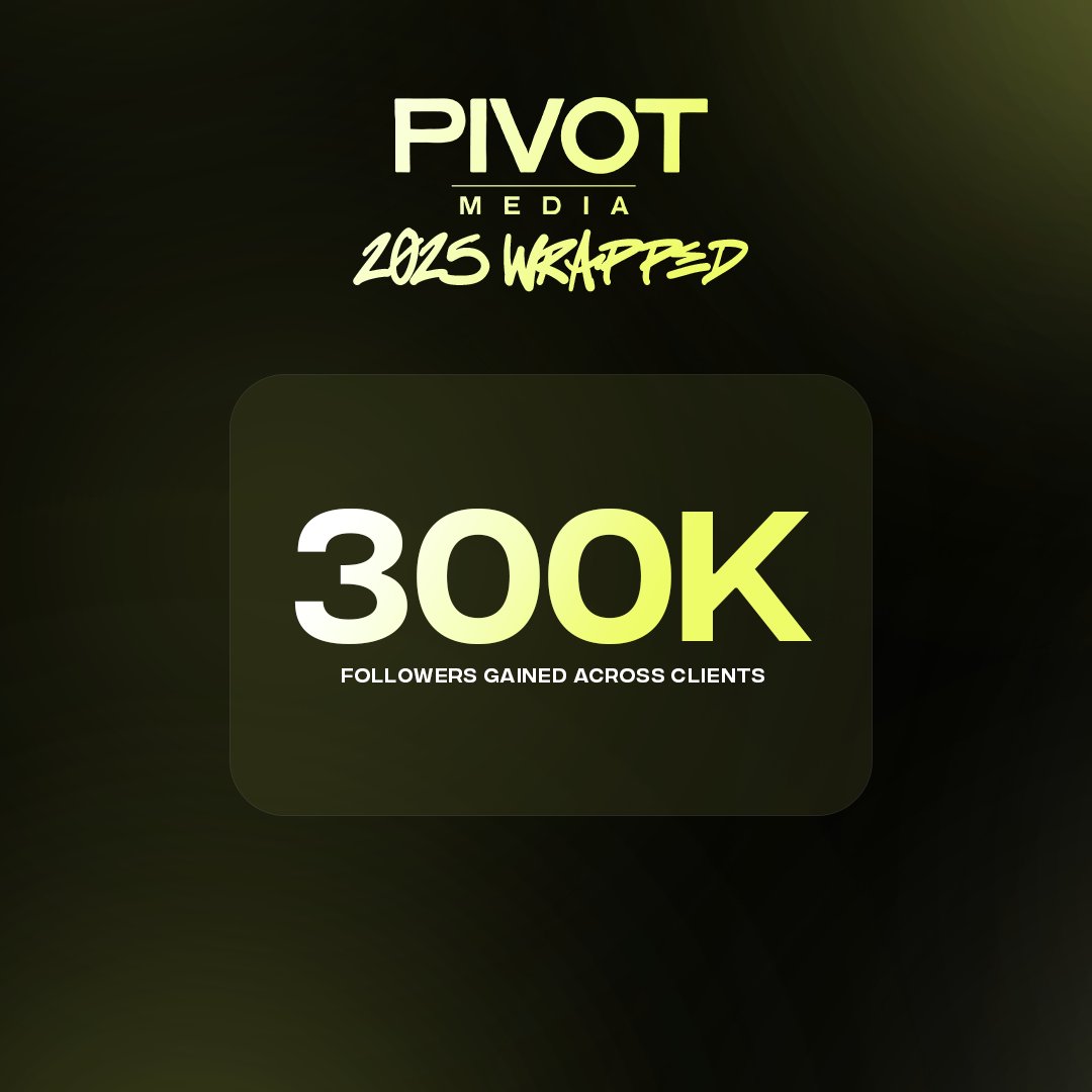 Pivot Media tweet media