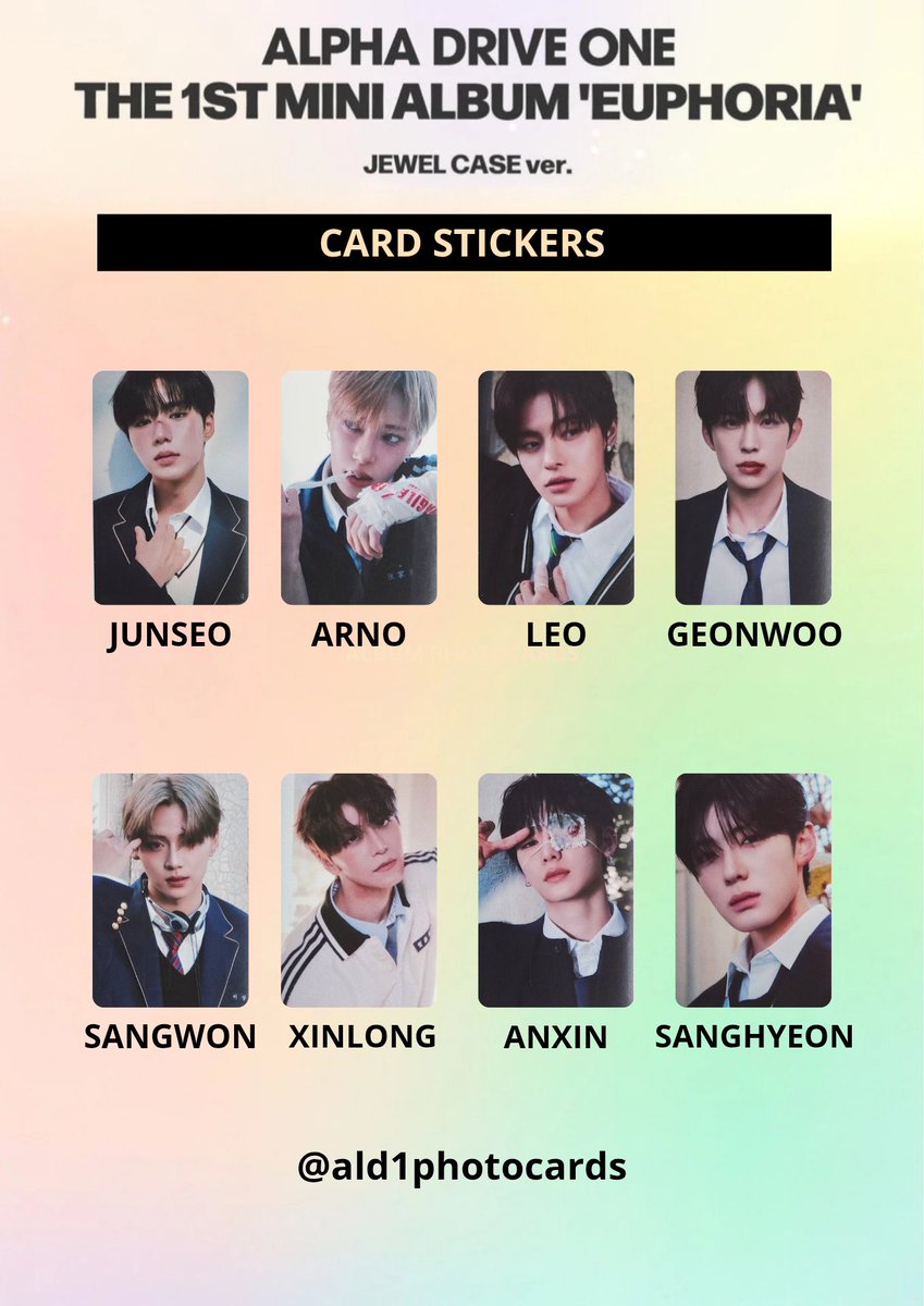 SHOCKING SALE] ALPHA DRIVE ONE - ALD1 EUPHORIA JEWEL CASE CD 未