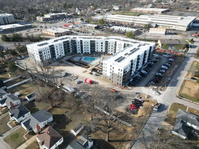 We’re excited to share the great progress being made on Lot 3 at Olivette Crossing.

Movement on Douglas Properties Townhomes and Irvington Place Apartments represents important progress in expanding housing in Olivette!