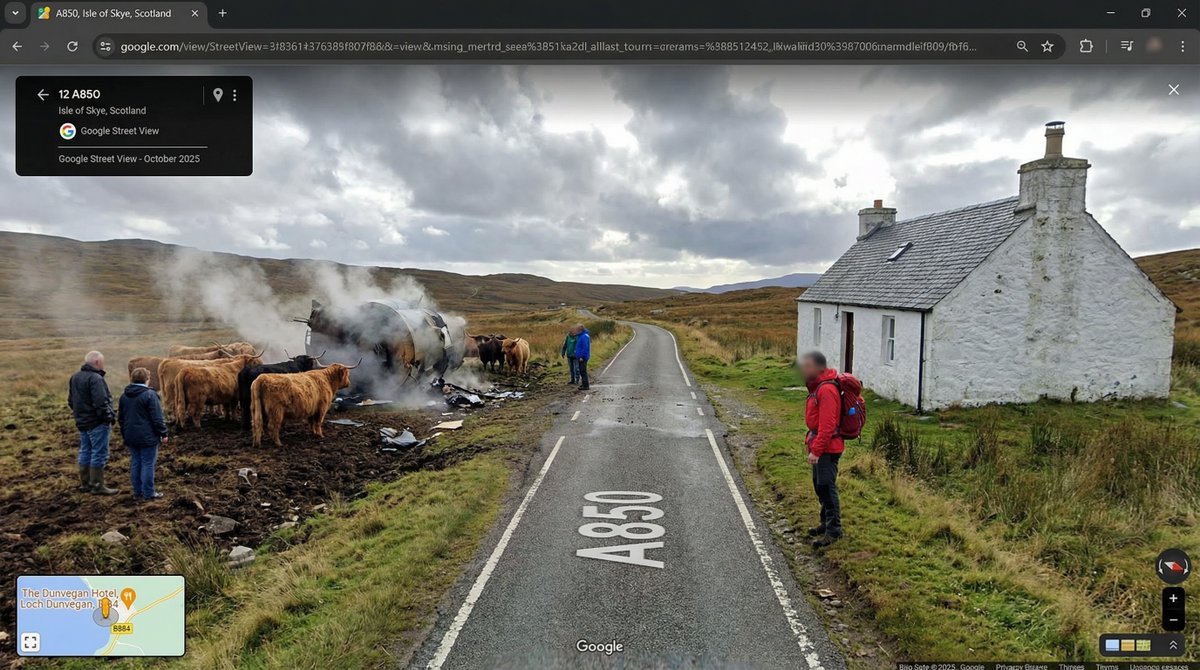 Street View anomaly set