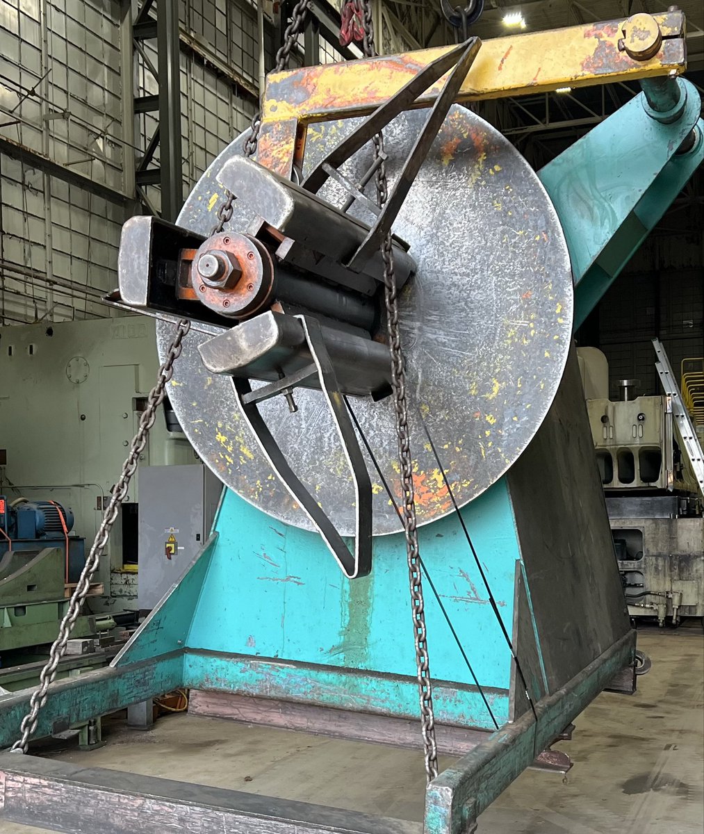 FOR SALE:

Used 20,000# x 30” Wide COE Motorized Uncoiler! 

Offered loaded on your truck! 
$24,500 or make an offer