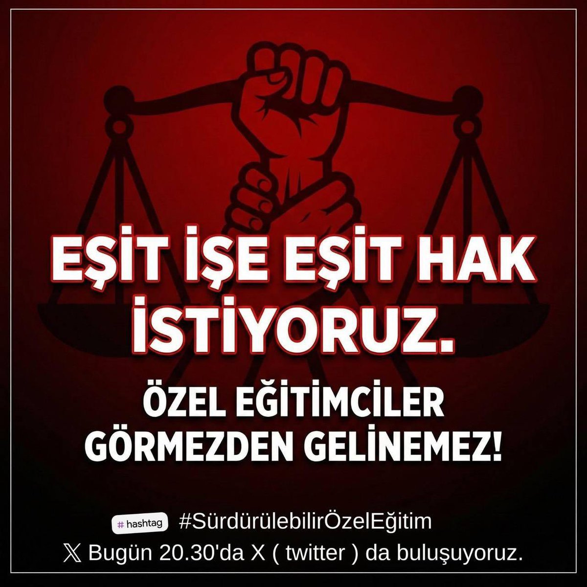 apdullahkacar's tweet photo. #SürdürülebilirÖzelEğitim
Özel eğitim öğretmenleri, öğretmenliğinden pişman artık. Ya bu sesi duyun ya meslek yüksek okulu mezunlarına öğretmen ünvanını resmen verin herkes rahata kavuşsun. https://t.co/gWlOm5d0Nl