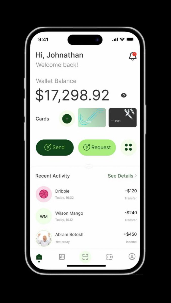 dotX_info's tweet image. Share your thoughts on this design!
#UXDesign #FintechApp