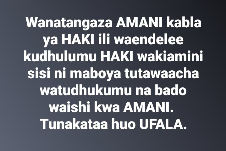 Kataa UFALA.