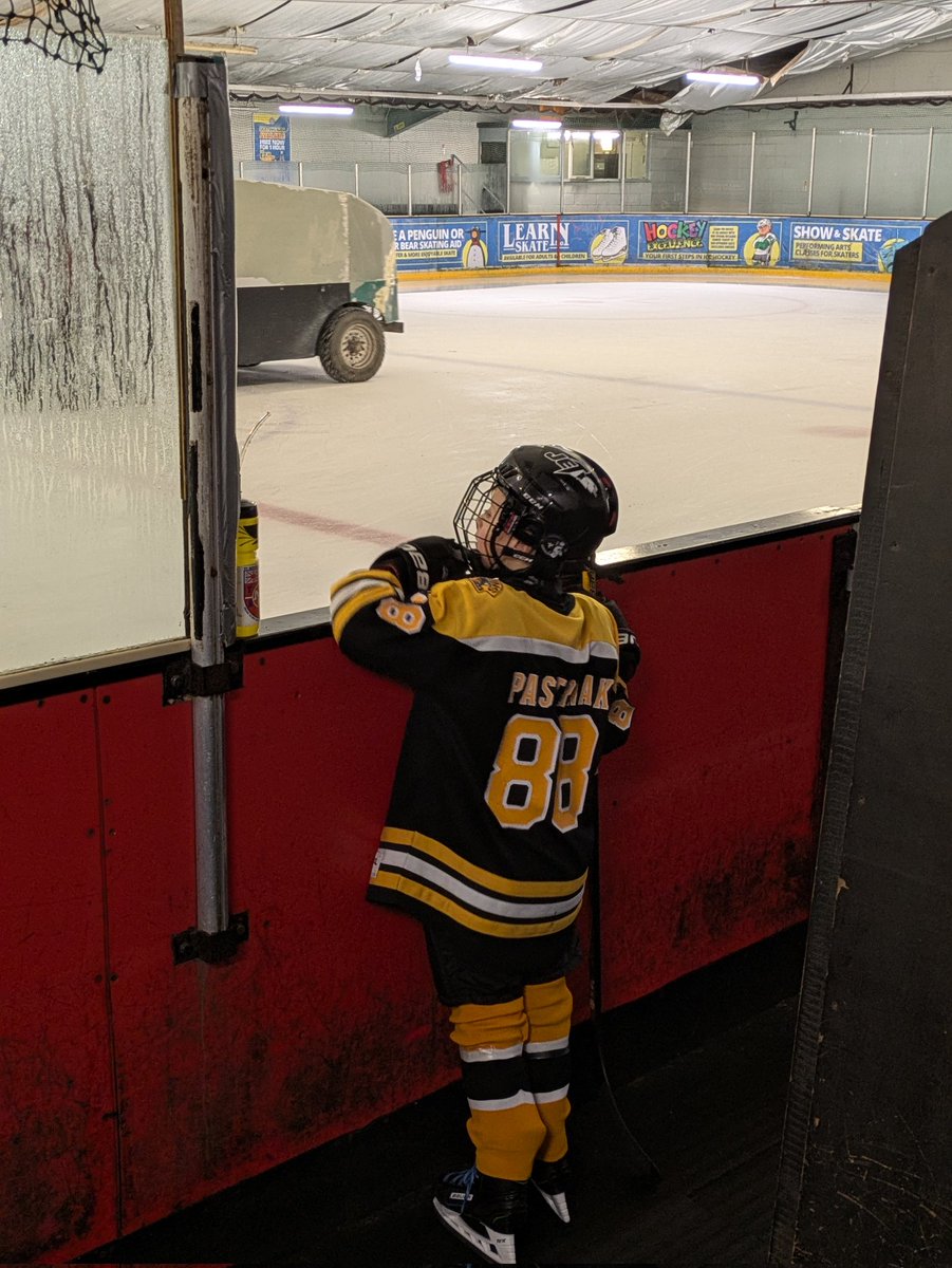 My very own little <a href="/NHLBruins/">Boston Bruins</a> player in the making #DreamBig <a href="/NHL/">NHL</a>