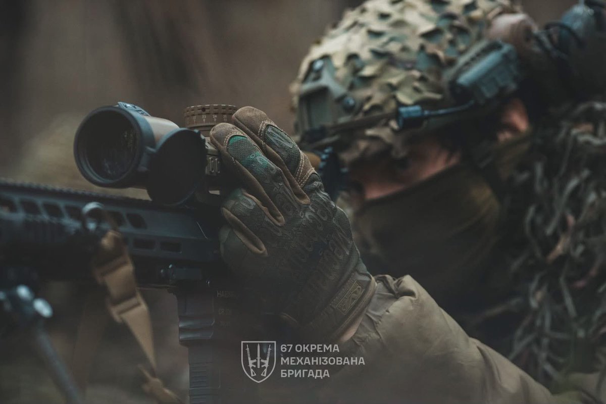 Keep calm and focus on your goals.

📷: 67th Mechanized Brigade