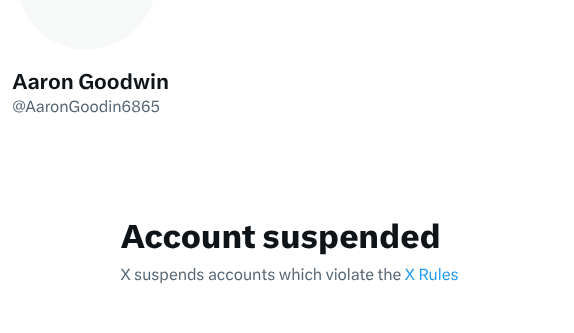 account down :)