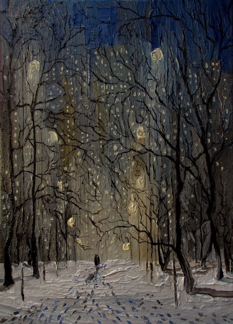 marysia_cc's tweet image. Justyna Kopania 
 "New York - Central Park - Winter" 2016