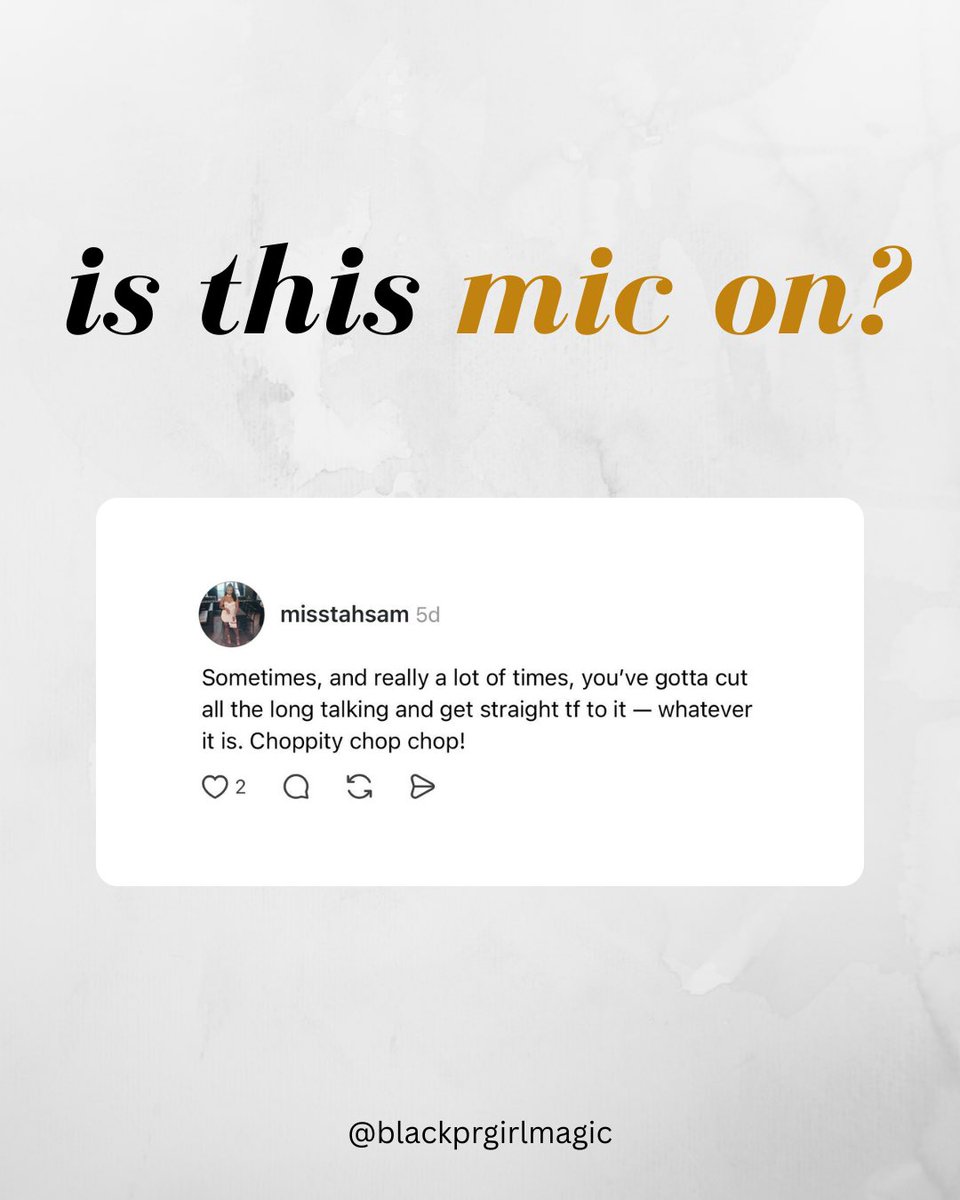 Black PR Girl Magic™ ✨ tweet media