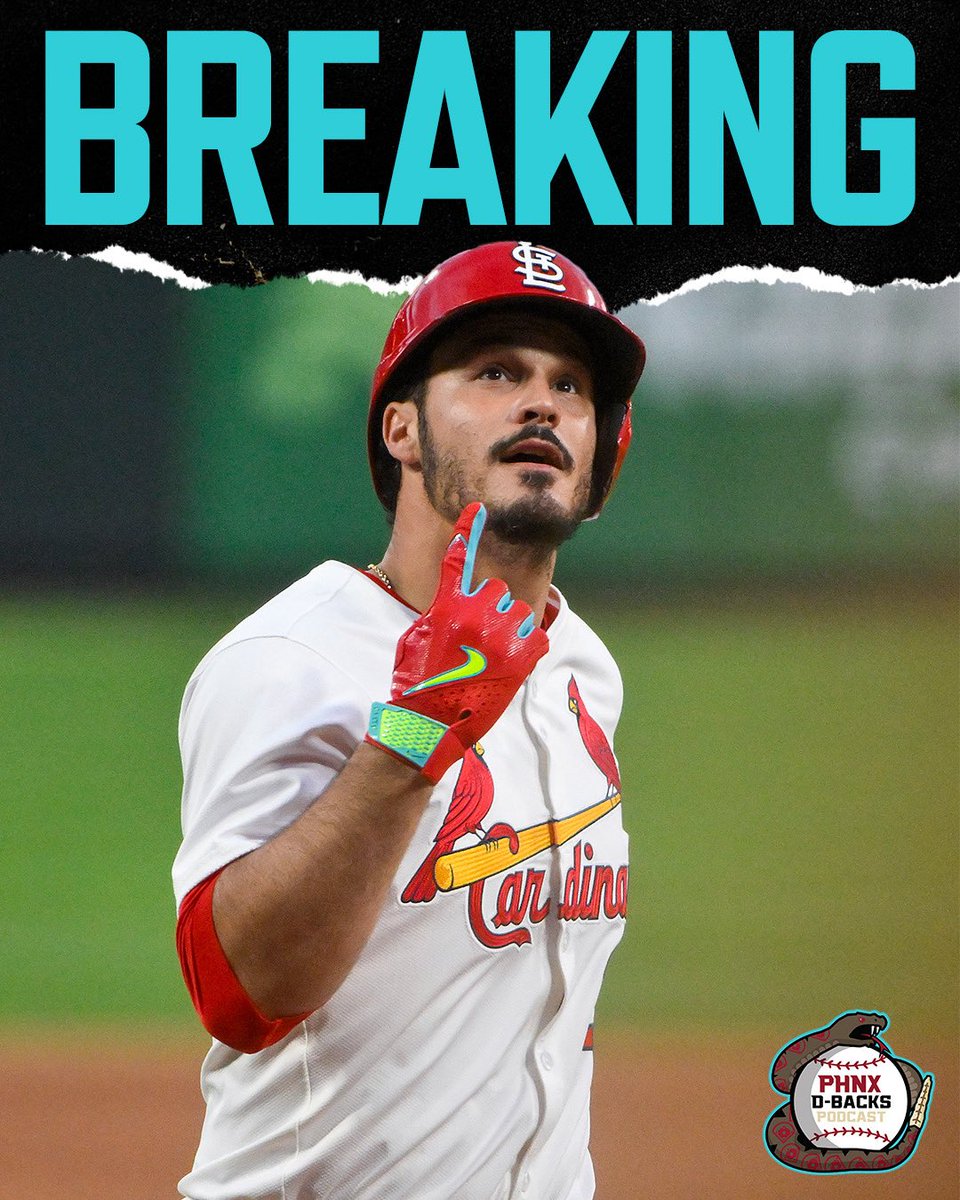 PHNX_Dbacks's tweet photo. BREAKING: The Diamondbacks have acquired 3B Nolan Arenado from the Cardinals for RHP Jack Martinez. https://t.co/DxIHaghTp0