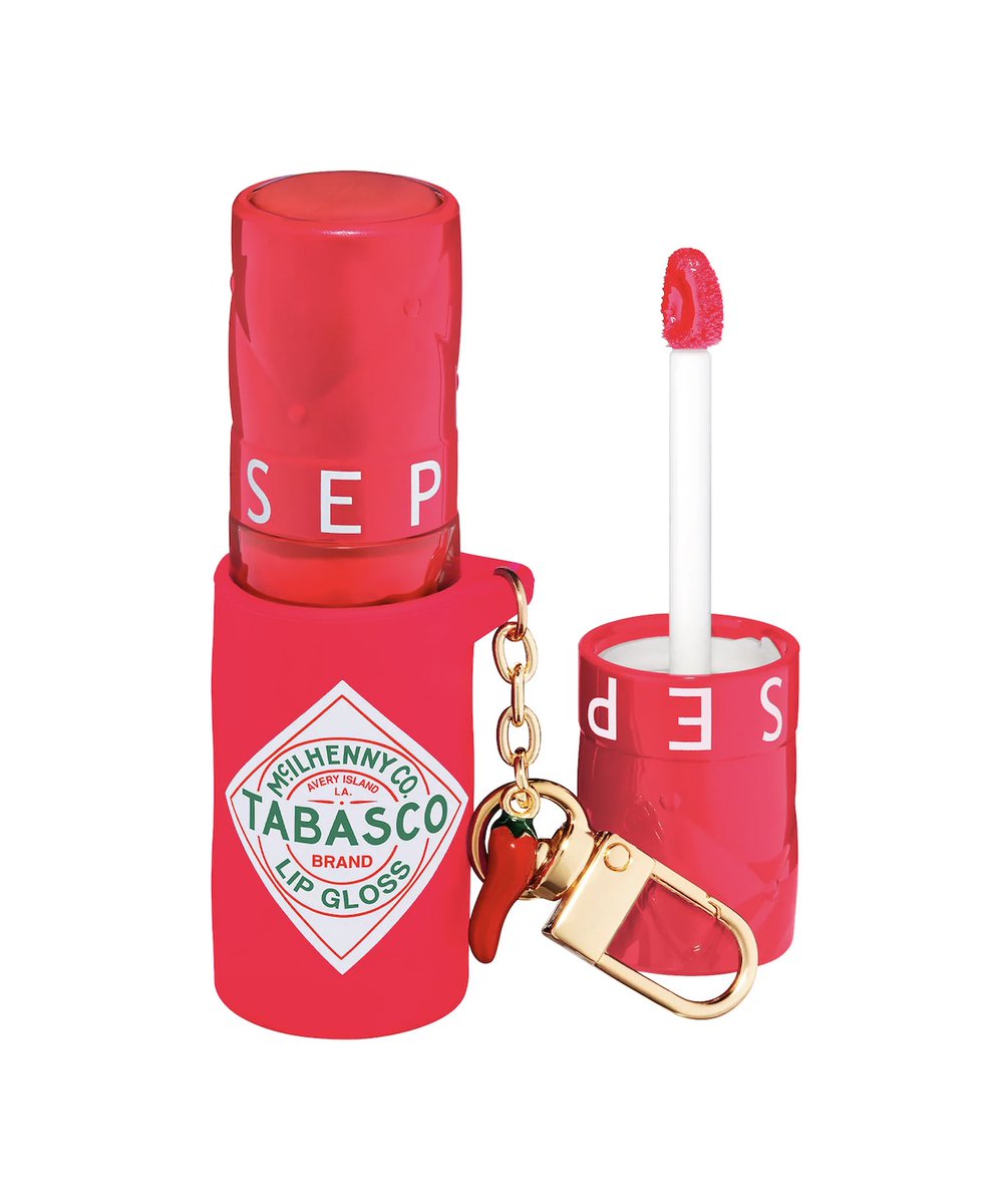 Have you seen this? Sephora has partnered with Tabasco to create a plumping lip gloss with the heat of a cult-favourite hot sauce. Chili pepper extract and hyaluronic acid create a hot plumping effect on lips. (I'm not so sure about this trend for 2026)