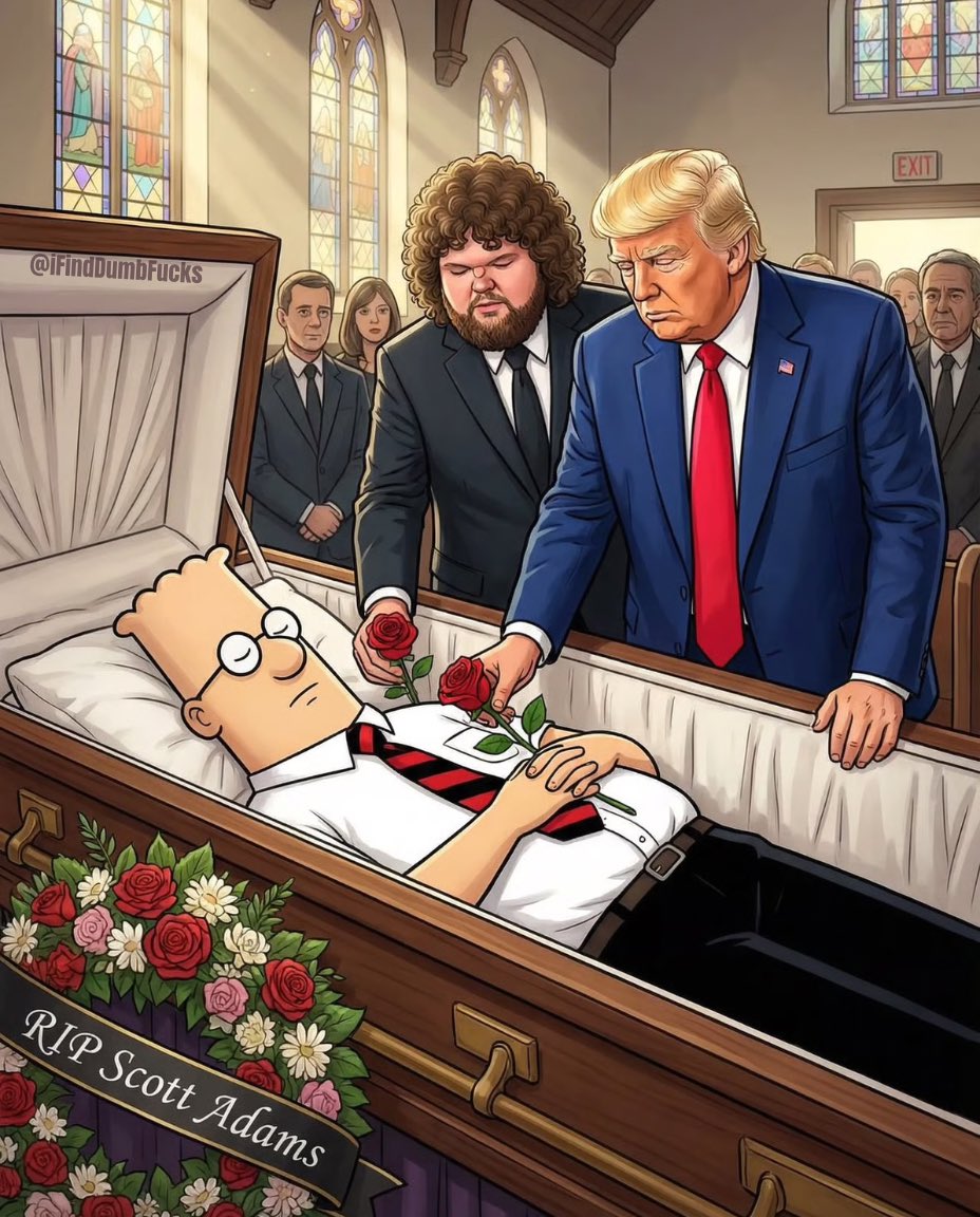 RIP Scott Adams 🙏🏼💯