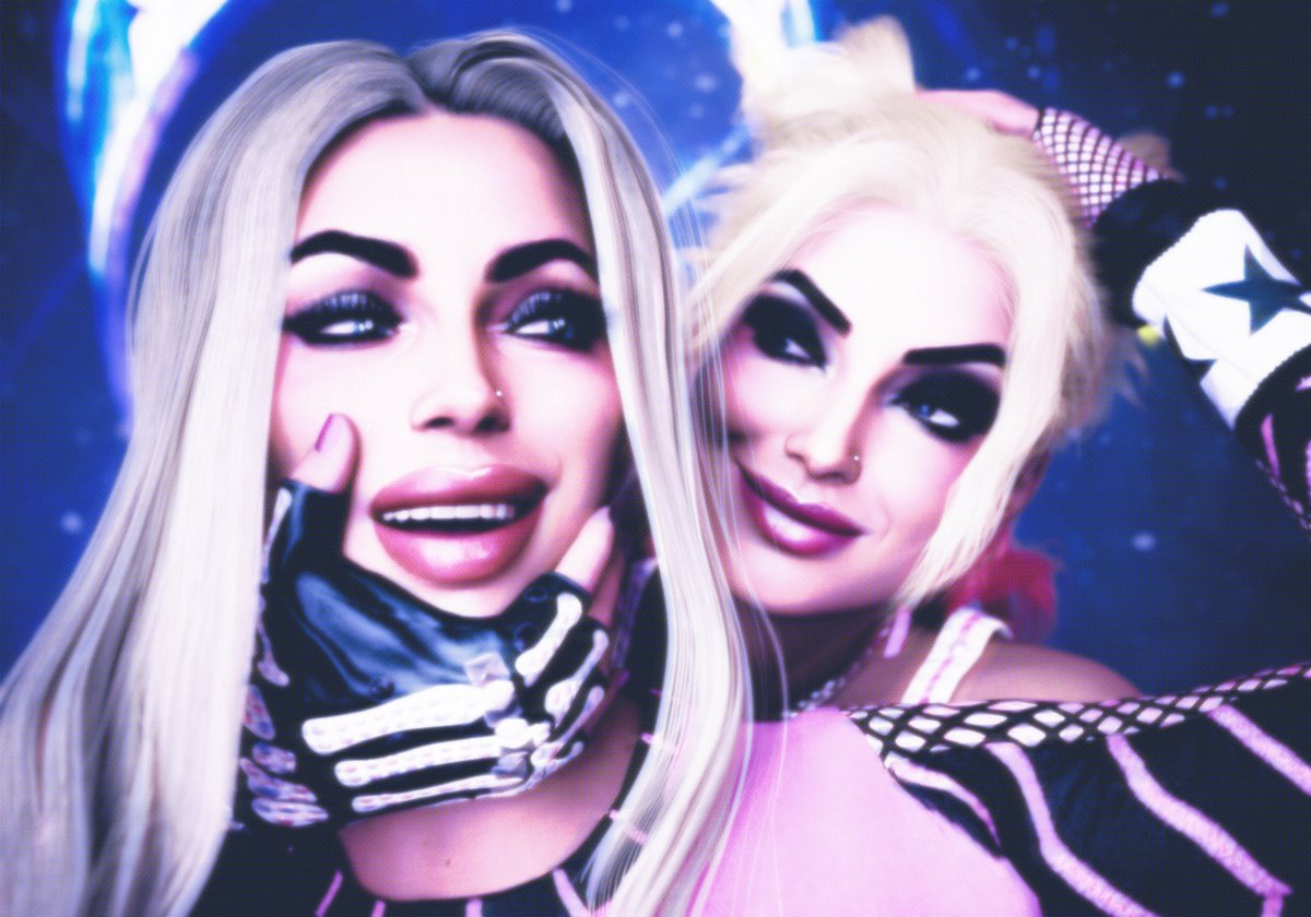 The Harley Twins

Art by: <a href="/Rivals_Rapture/">Rival's Rapture</a> 

Made In: Daz 3D  

Post-work by: <a href="/molotovminx/">✘ molotov•mINKS ✘</a>

#WWE📷 #AlexaBliss #LivMorgan