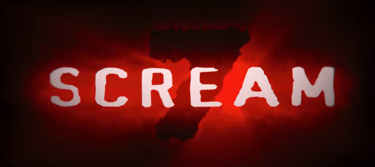 BDisgusting's tweet image. We know the font choice made you smile. #Scream7