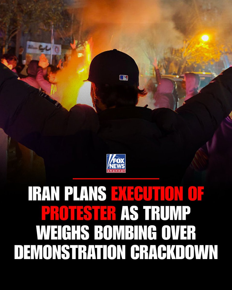 REIGN OF TERROR: Iran is reportedly set to execute its first protester in connection with mass arrests over the widespread anti-regime demonstrations, according to human rights groups.

26-year-old Erfan Soltani was reportedly charged with "waging war against God," a crime