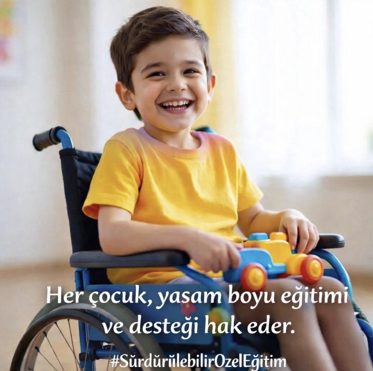 Hangi yaşta olursa olsun  her çocuk yaşam boyu eğitim ve desteği hak eder …Onlar bizim en güzel yanımız @Yusuftekin <a href="/RTErdogan/">Recep Tayyip Erdoğan</a> <a href="/tcailesosyal/">T.C. Aile ve Sosyal Hizmetler Bakanlığı</a> <a href="/EmineErdogan/">Emine Erdoğan</a>