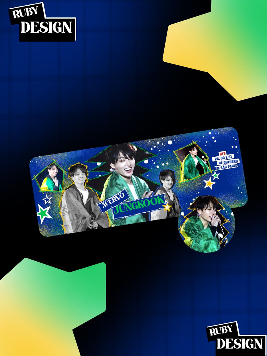 acervogguk's tweet image. com o BTS vindo tinhamos que ter nossa nova pack personalizada pra isso, feita pela @RubyDesing simplesmente PERFEITA, mto obrigada ! 🤍🇧🇷
