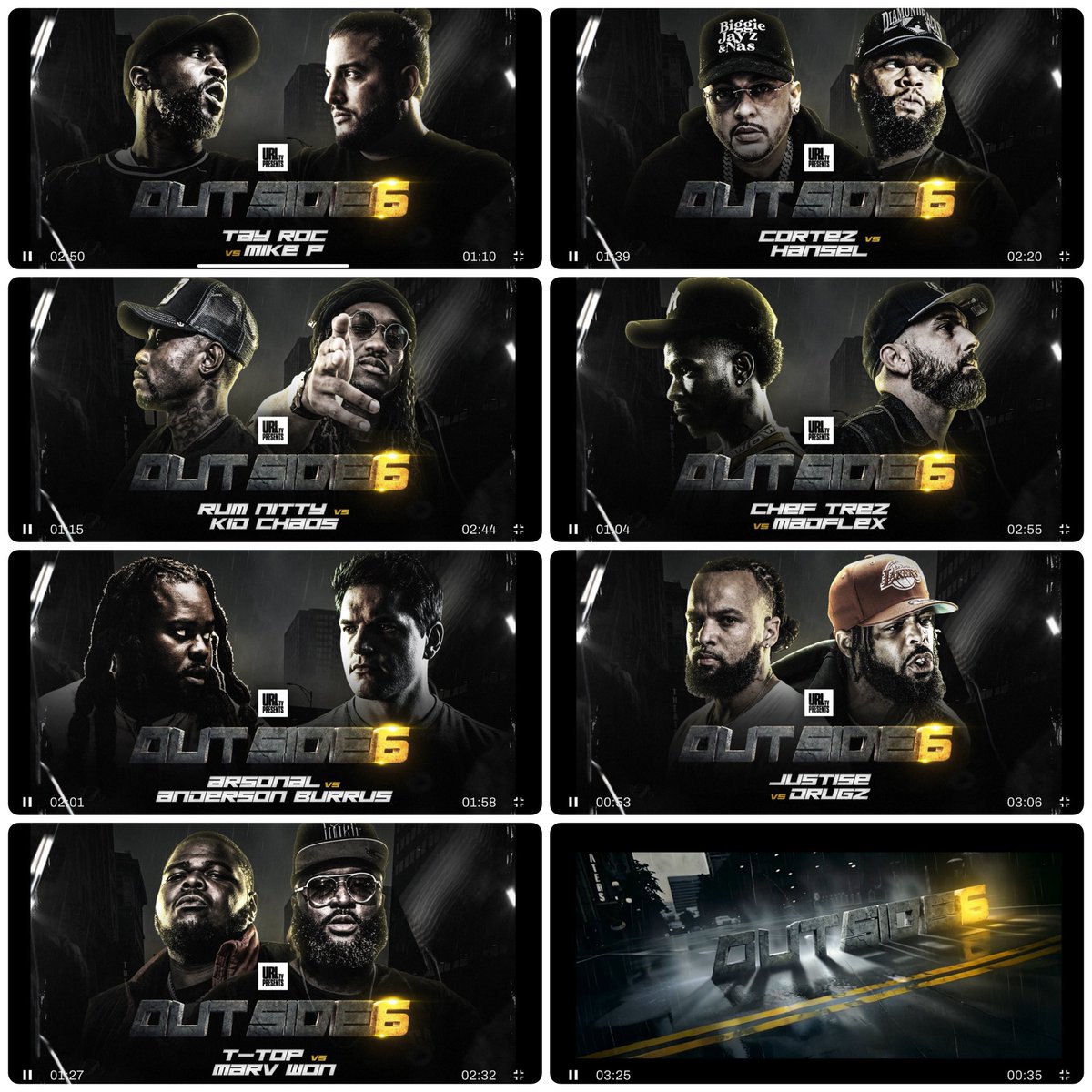 LTBRpodcast's tweet image. BREAKING: @urltv announces Outside 6 🔥🔥🔥

Battles will begin dropping on January 26th on the URLTV App.