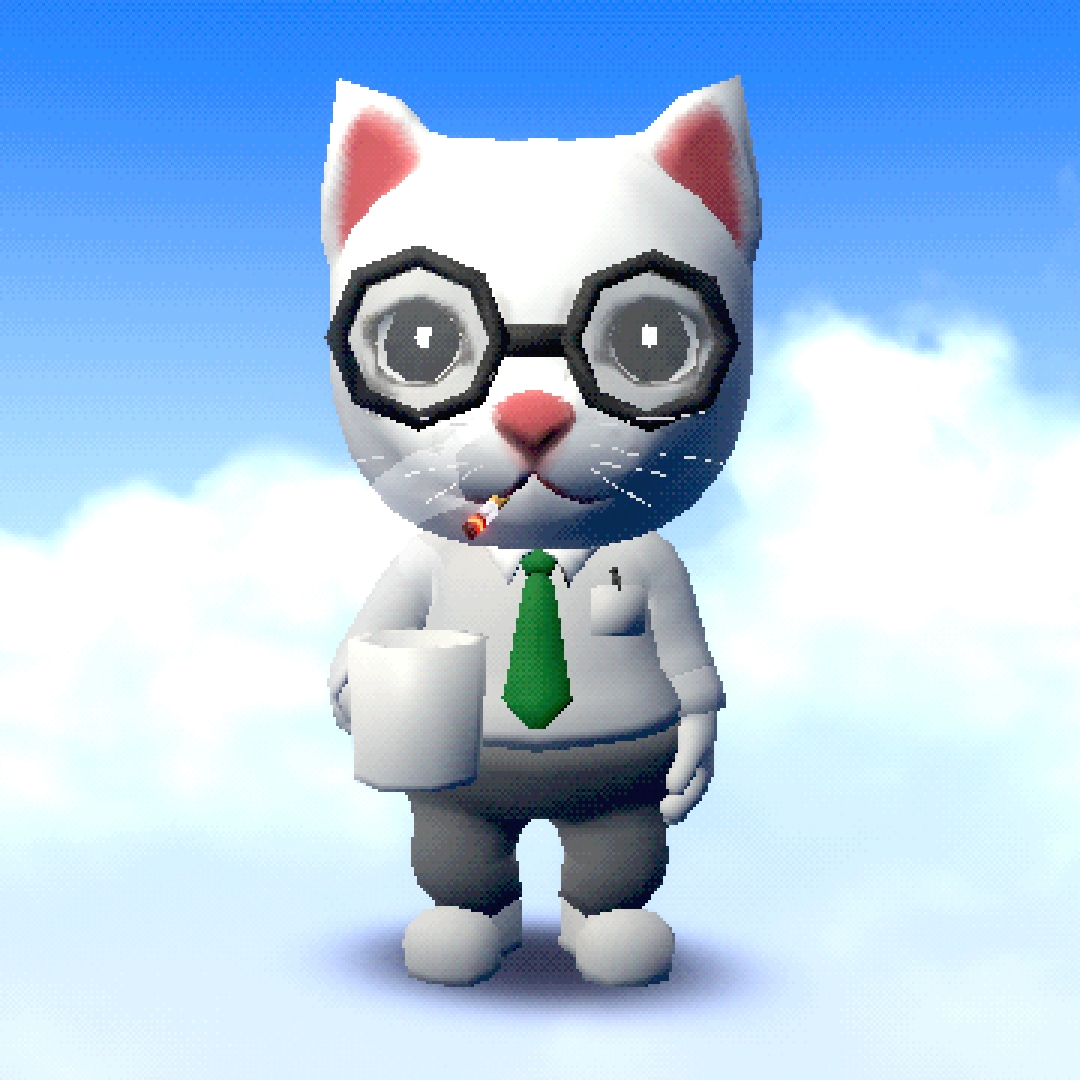 dorodaro's tweet image. cat in business