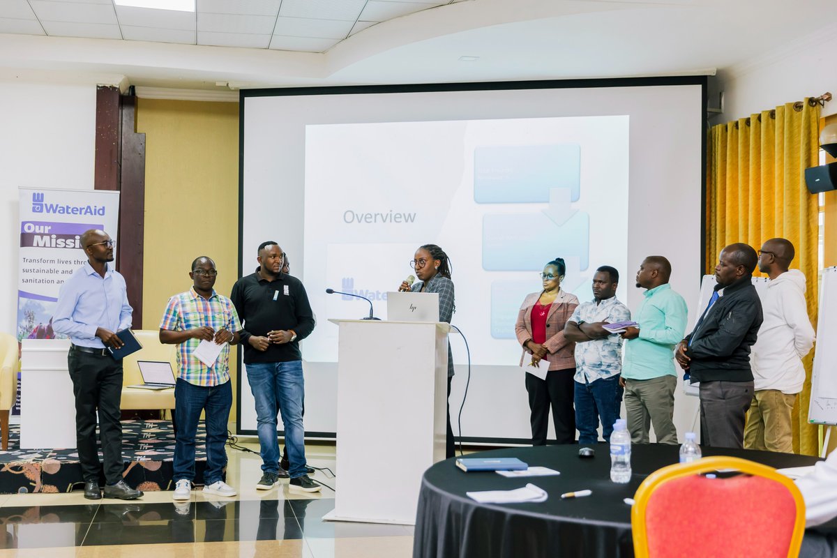 WateraidRwanda's tweet photo. Through project-level reflections and group discussions, partners and programme teams reviewed Quarter 3 performance, sharing achievements, lessons learned, challenges, and recommendations to ensure programmes remain on track and responsive.
#ReflectLearnImprove https://t.co/bclXqrMEHP