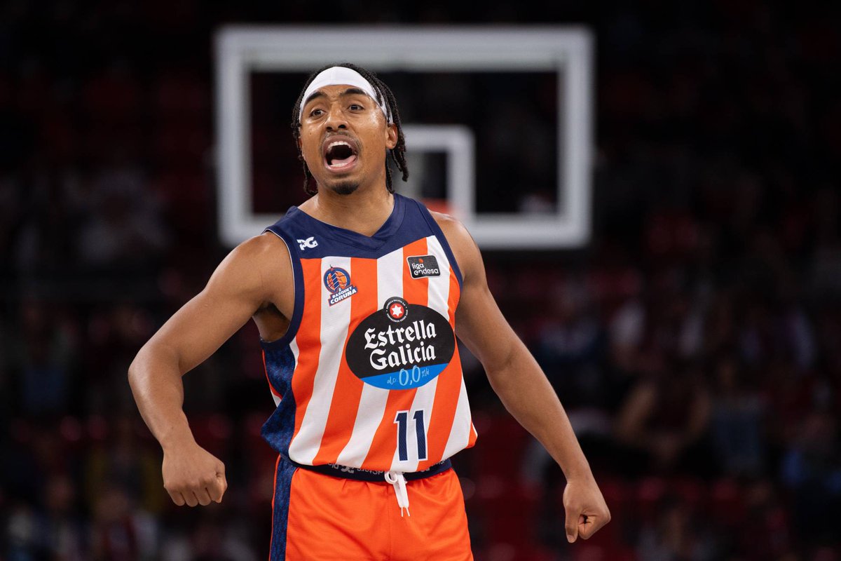 📍 Brandon Taylor será nuevo base del Covirán Granada 🏀
El estadounidense aportará experiencia en ACB y Europa.
🔹 2024/25 en Leyma Coruña: 10,7 pts, 4,9 asist por partido en ACB 
🔹 Jugó la fase final 2024/25 con Virtus Bologna en Italia 🇮🇹 
Un refuerzo de peso para la