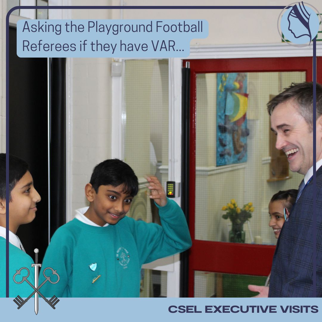 STOC_CAT's tweet photo. CSEL Executive Visit To @StPeterPaulPri 

Ever wondered what actually happens on a @CSEL_STOC tour of one of our primary schools 👀👀👀

Brilliant school, brilliant staff and brilliant young people-a huge thank you for the warm welcome today 🙏 https://t.co/ioco6Zabsg