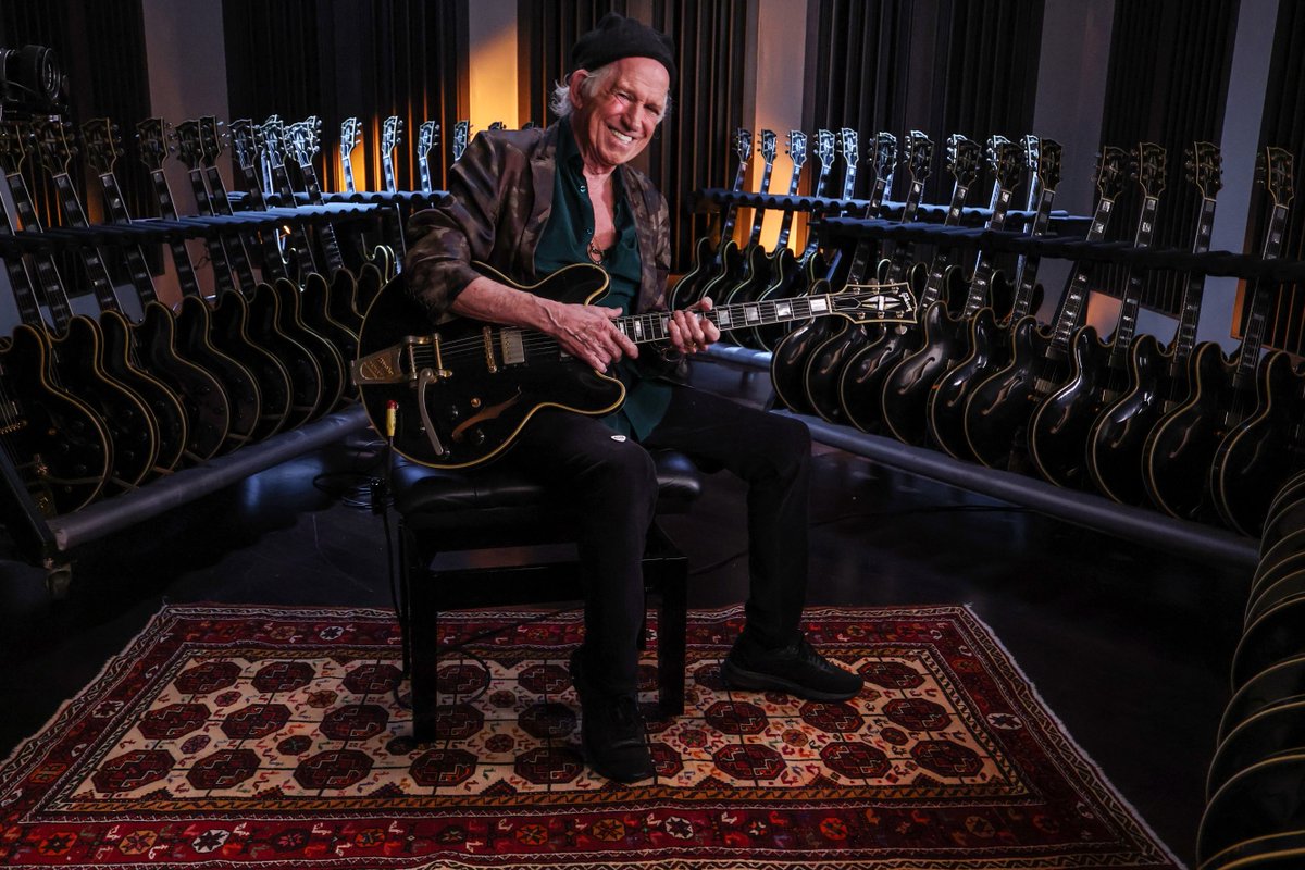 A love letter to one of the coolest guitars of all time. 

Introducing the Keith Richards 1960 ES-355 Collector’s Edition guitar, an exacting replica of the Gibson ES-355 he made famous. 

Read more about our partnership with <a href="/officialKeef/">Keith Richards</a> here: bit.ly/3Nbb9iW