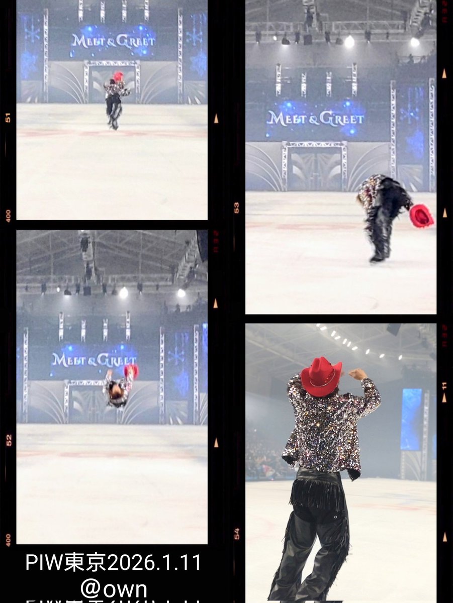 PIW東京 2026.1.11 昼公演
ミーグリ登場、コバヒロキャプテンの迫力のバックフリップ！正面から浴びて幸せ✨️

「愛媛に来てくれて嬉しいです」と直接お伝え出来ました。愛媛公演のチラシもらったので友人に同僚にいっぱい宣伝しておきます！！
#小林宏一
#PIW東京
#プリンスアイスワールド